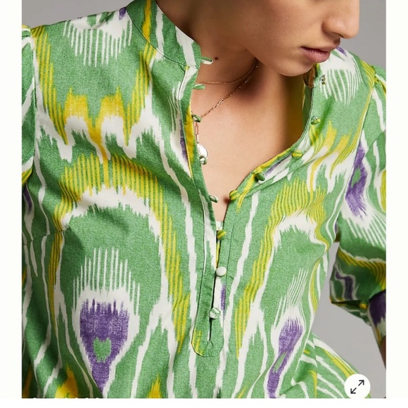 EUC Anthropologie blouse - Picture 4 of 12